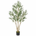 Albero Decorativo Finto Ulivo 180 cm Verde per Interni