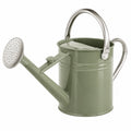 Annaffiatoio in Metallo Verde con Manico Ergonomico e Capienza 5L